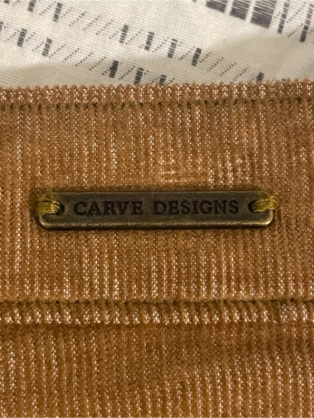 Carve Designs Corduroy Raw Hem Bermuda Shorts - Picture 6 of 6